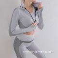 Long Sleeve Women Running Gym Sports Leggings